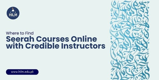 Find the top platforms for online Seerah courses in Pakistan. Discover credible instructors, live classes, and leadership lessons from the life of Prophet Muhammad ﷺ