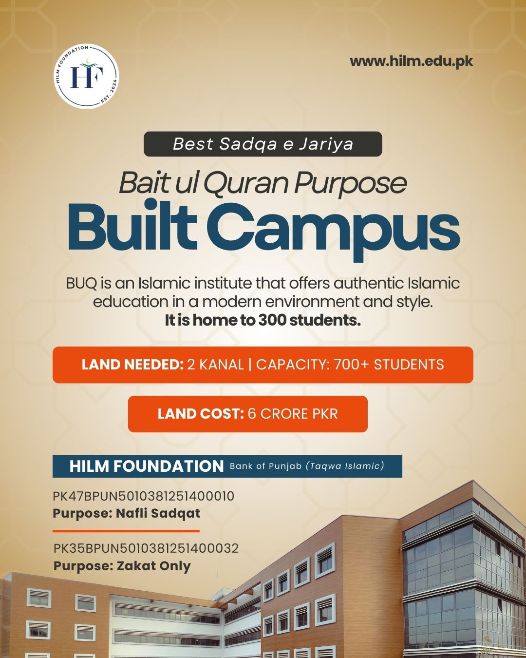 Bait-ul-Quran Built Campus