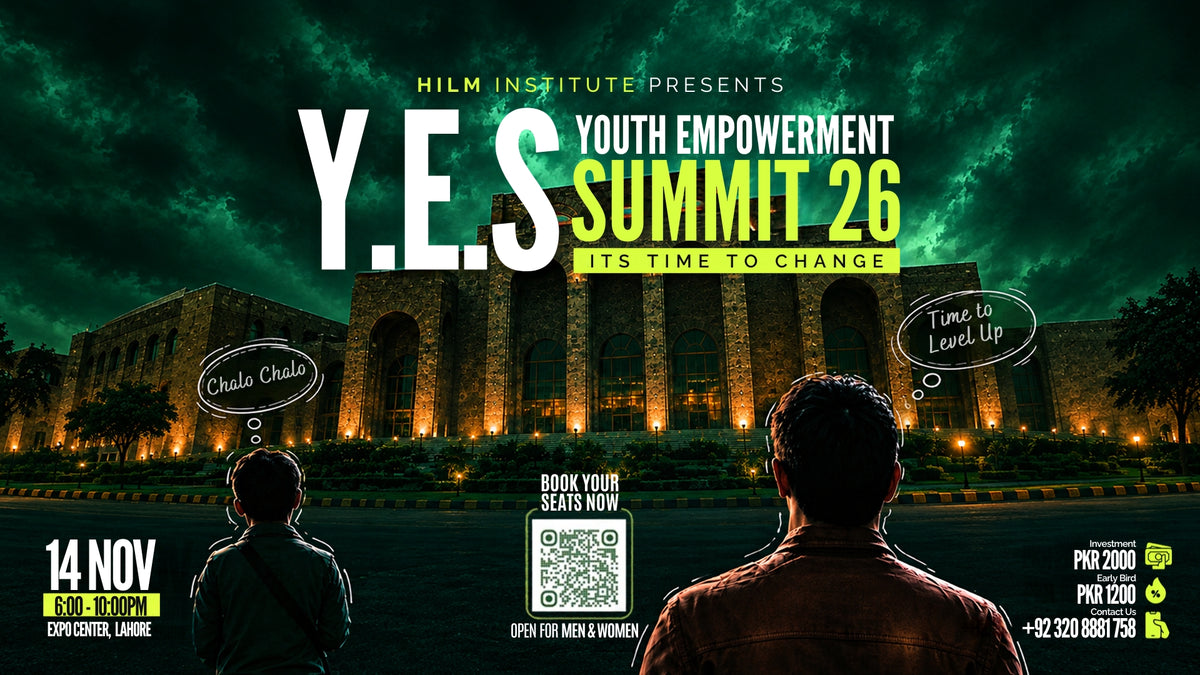 YES26 Youth Empowerment Summit 2026 HILM Institute Lahore