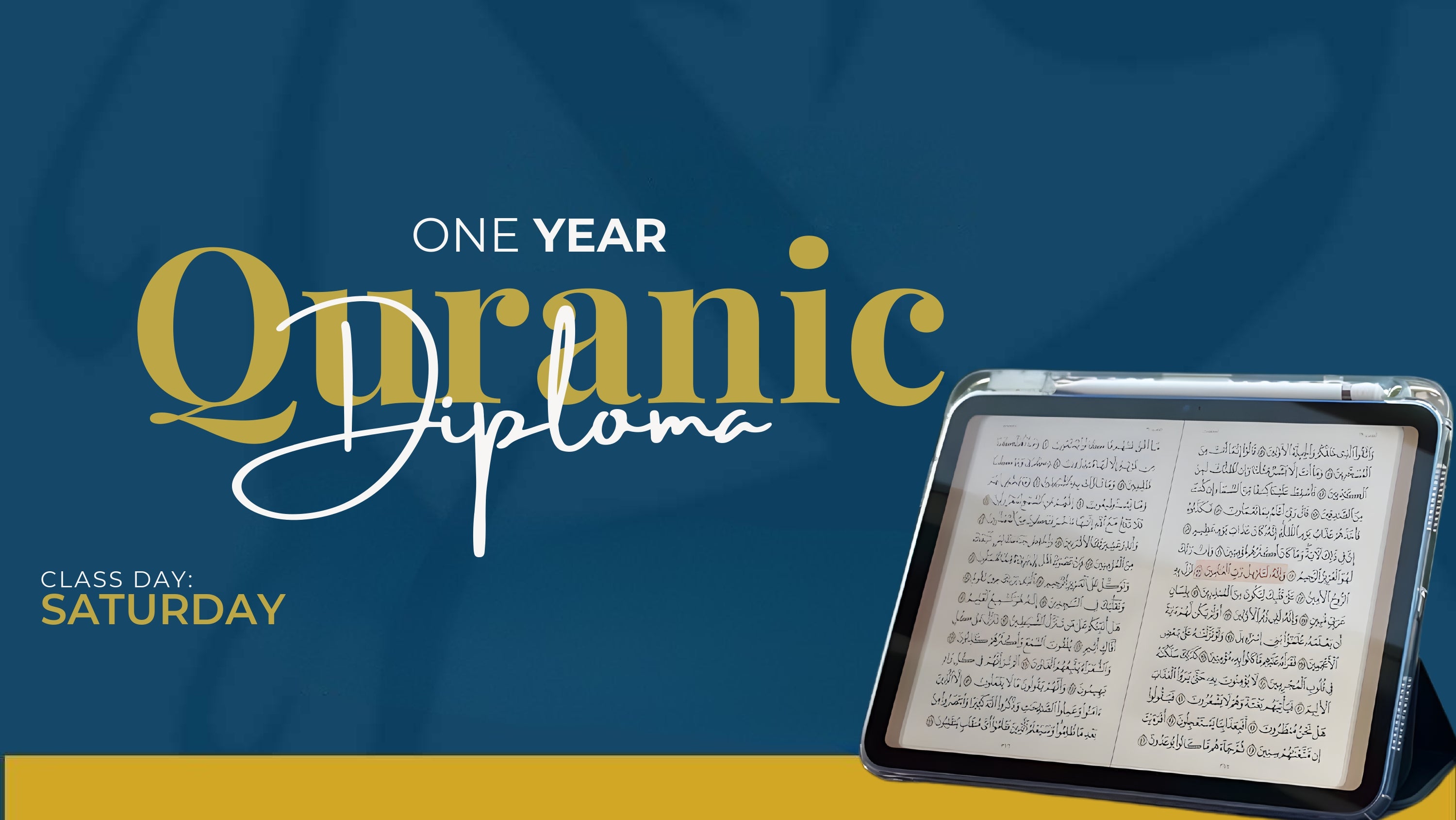 One Year Quranic Diploma in UAE